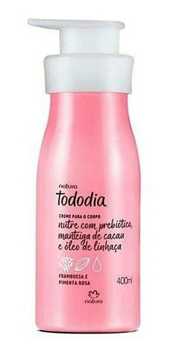 Natura Tododia - Framboesa E Pimenta Rosa - Hidratante Corpo