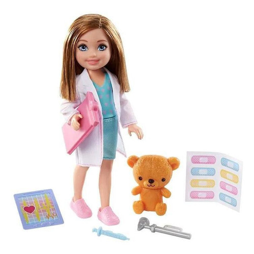 Barbie Chelsea Profissoes Medica Gtn88 - Mattel