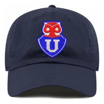 Comprar Gorro Jockey Visera Curva Universidad De Chile Bordado 