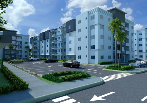 Imagen 2 de 6 de Hermoso Proyecto De Apartamentos En La Jacobo Majluta