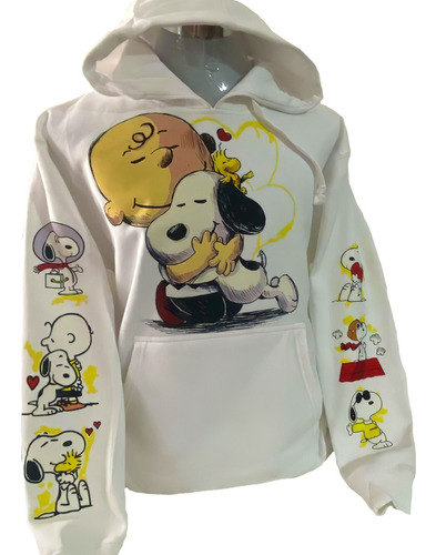 Poleron Estampadas Con Diseño Snoopy 