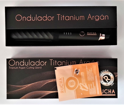 Ondulador Rucha Argan Titanium