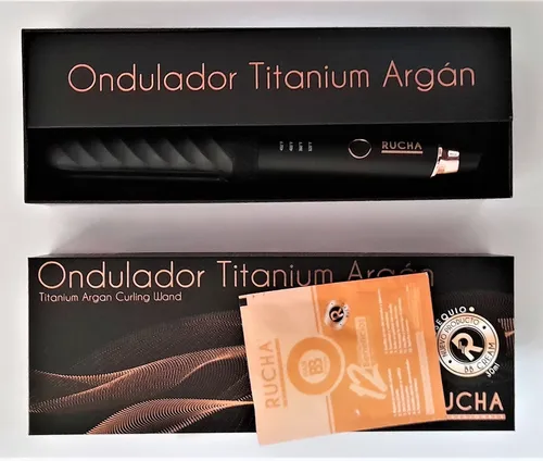 Ondulador Rucha Argan Titanium