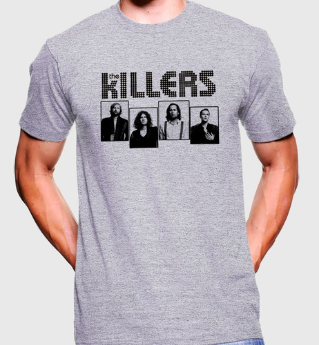 Camiseta Premium Rock Estampada The Killers 006