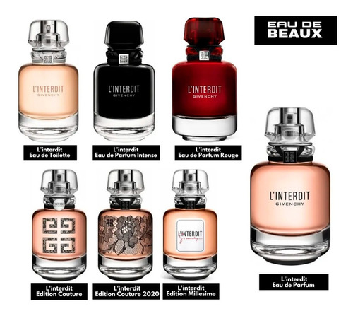 Perfume Givenchy L´interdit Fragancia Importada Her Edt 35ml | Envío gratis