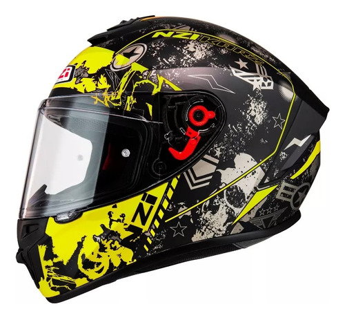 Casco Integral Para Moto Nzi Trendy Karz - En Teo Motos