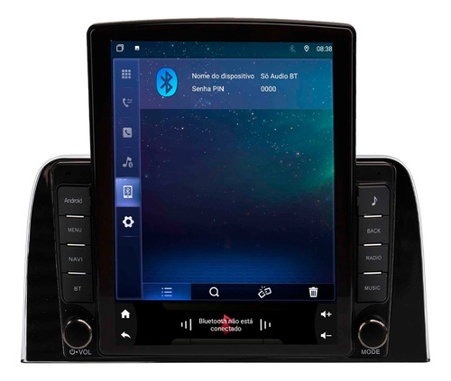 Multimídia Tesla Soaudio S8 Line Crv 17 A 21 Octacore 4+64gb