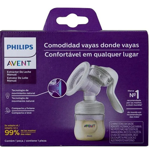 Extrator De Leite Manual - Avent Philips
