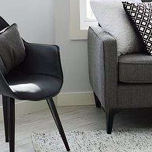 4 5 6 7 Ángulo Metal Muebles Patas Sofá 10cm Negro