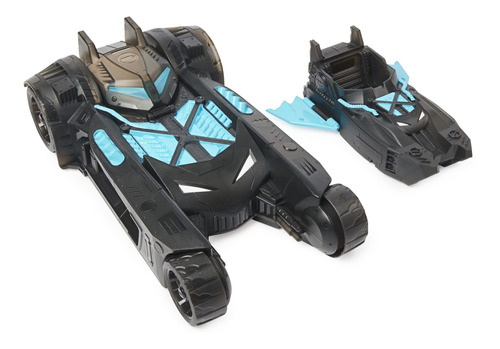 Batman Batmobile Y Batboat 2-en-1 Vehculo Transformador, Par