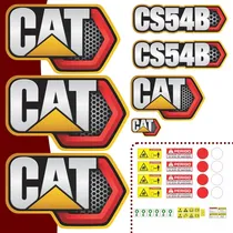 Comprar Jg De Adesivos Completo Caterpillar Cs54b 2021u002F2022