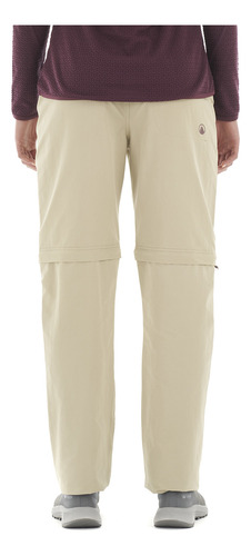 Pantalon Mujer Lippi Enduring Mix-2 Q-dry Pants Crudo