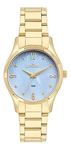 Relógio Condor Feminino Co2036mxc/4a Casual Dourado