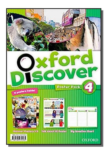 Oxford Discover 4 - Poster Pack, De Diversos Autores. Editora Oxford, Capa Mole Em Inglês, 2021