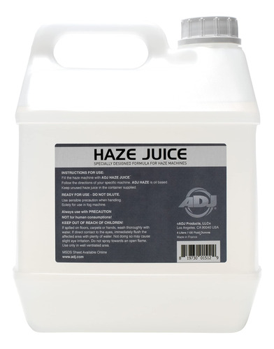 Adj Productos Hazeg 1 Galon Liquido Para Haze Gener