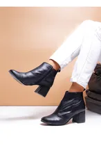 Comprar Botas Botitas Zapatos Mujer Borcegos Botinetas Cuero Pu 