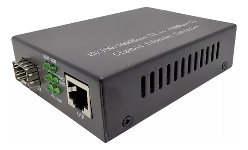 Conversor De Mídia Gigabit Sfp Fibra Otica