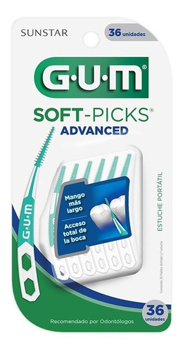 Cepillo interdental GUM Soft-Picks Advanced cónico 36 u