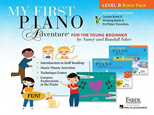 My First Piano Adventure Level B Bravo Pack 3book Pack