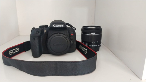 Canon Eos T7i Seminova | Corpo, Lente, Sd 32gb | Poucos Cliq