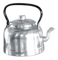 Comprar 3 Pavas Aluminio Pulido Asa Charolada 26 Cm 7,5 Litros
