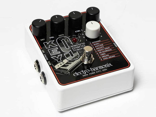 Pedal De Efecto Electro-harmonix Key9 Eletric Piano Machine  Negro