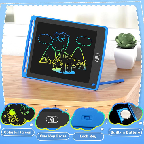 Tableta De Escritura Lcd Para Niños, Tableta De Dibujo Color