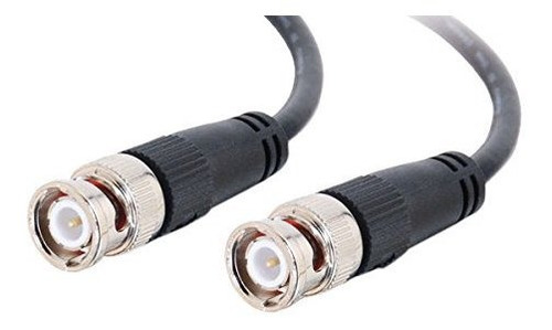 Cable Coaxial Fino C2g 03186 Rg58 Bnc, Negro (15 Pies, 4,57