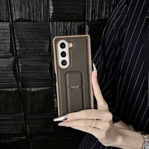 Funda Plegable Para Samsung Galaxy Z Flip6/fold6 Con Soporte
