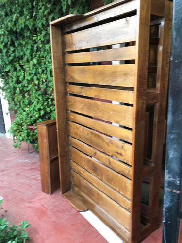 Diván Cama Con Cajonera De Madera 