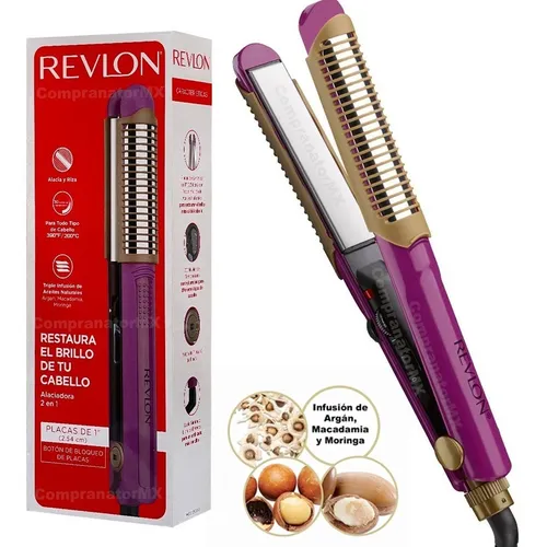 Plancha de cabello Revlon Nutrifusion 1