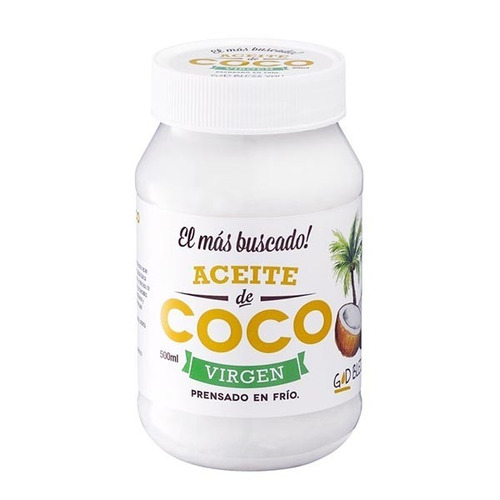 Aceite De Coco God Bless You Virgen X 500 Ml