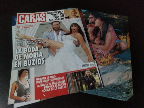 Moria Casan * Tapa Y Nota Revista Caras 1390 * 2008