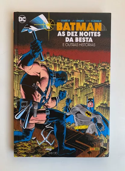 Hq Batman As Dez Noites Da Besta - Novo!