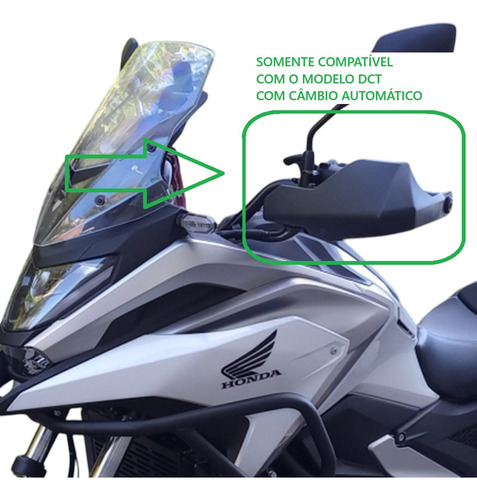 Nc 750 X 2022 Dct - Protetor De Manopla Mão Manete Mototeca
