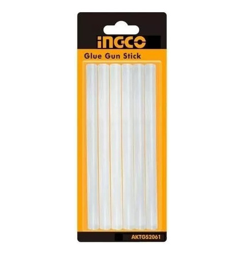 Silicona Ingco En Barras De 20 Cms. Jgo.6 Pcs