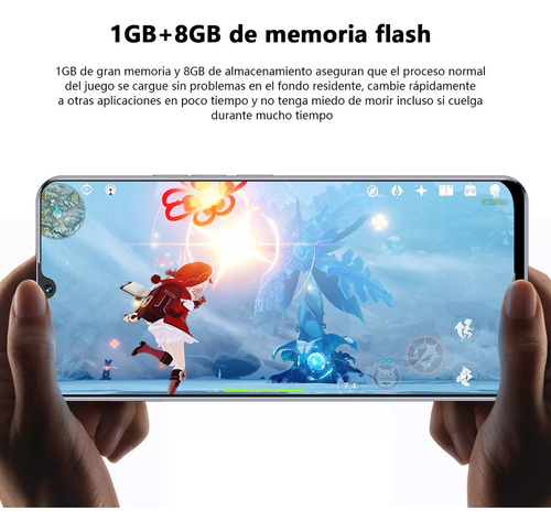 Android Celulares S22 Ultra Pro 6.52 Pulgadas Barato Ram1gb Y Rom8gb Plateado