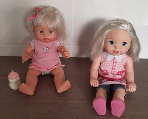 Lote De Bonecas Little Mommy Fisher Price Mattel MercadoLivre