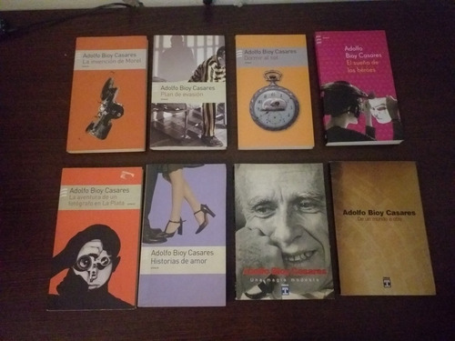 Coleccion Bioy Casares Emecé 8 Libros Ed. Agotadas! Pregunta