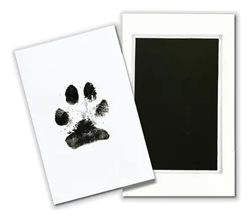 Kit De Tinta Con Estampado De Perros Para Mascotas, Huellas