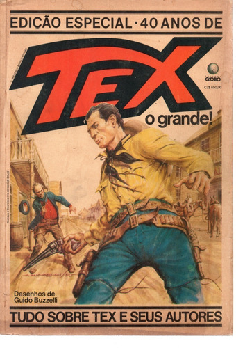 Tex Edicao Especial 40 Anos - Mythos - Bonellihq Cx26 H19