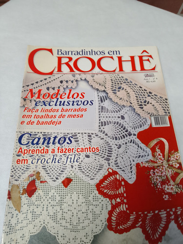 Revista Croche 4 Modelos Exclusivos 8143