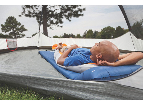 Almohadilla Auto-inflable Para Acampar Con Almohada Adjunta