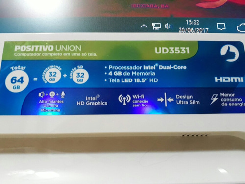 Computador  Positivo Union 64 Gb Novo ( Perfeito Estado  )