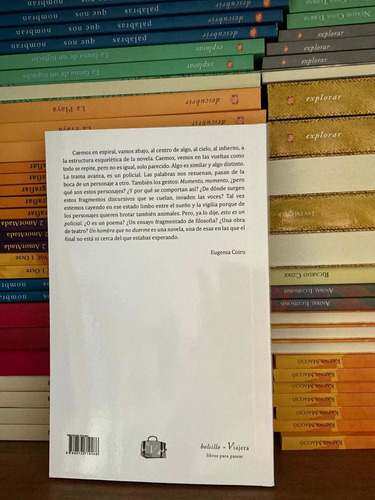 Imagen 2 de 4 de Libro El Hombre Que No Duerme Ignacio Uranga Viajera Ed