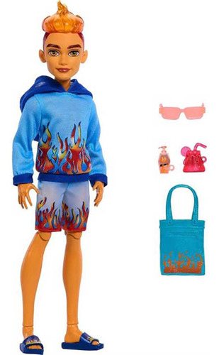 Boneca Monster High Scare-adise Island Heath Burns Mattel