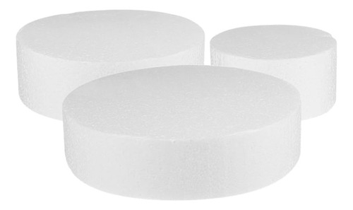 Circulo De Plumavit 35 Cm Diametro X 2 Cm De Espesor - 1 Uni
