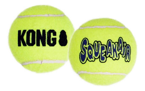 Pelota Tennis Mediana Para Perros Kong Squeakair