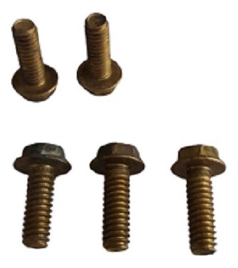 Tornillos De Laton De 1/4  X 3/4 ( 100 Unidades )