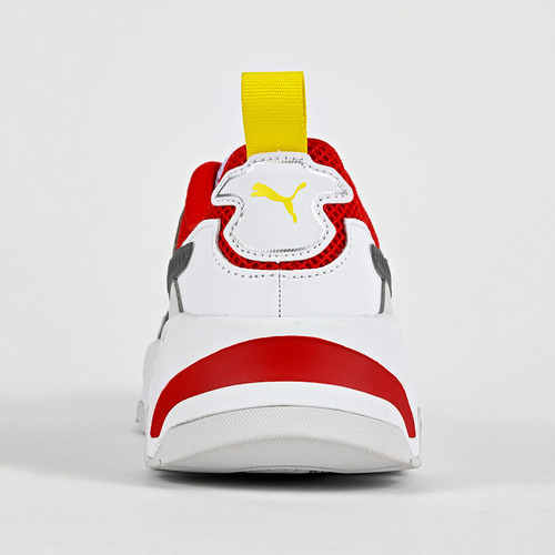 Tenis Casual Hombre Modelo Puma Color Blanco Gris D9